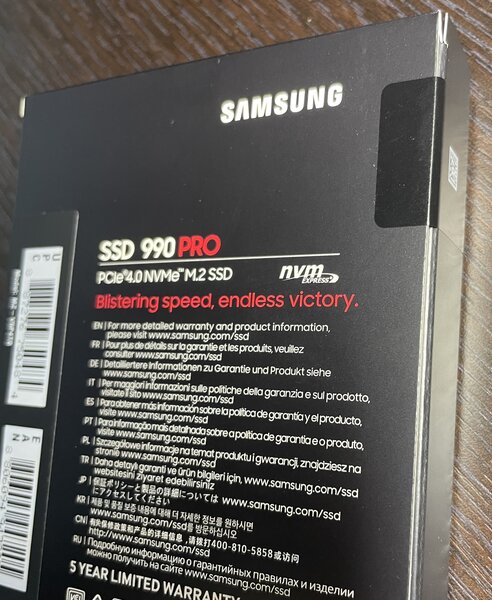 SSD Samsung 990 Pro 4TB